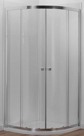 Душевое ограждение Jacob Delafon Serenity 80х80х190 см, серый блестящий, E14R80-GA