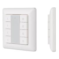 Панель Knob SR-2853K8-RF-UP White (3V, DIM, 4 зоны) (IP20 Пластик, 3 года)