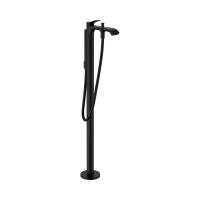 Hansgrohe Vivenis Смеситель для ванны однорычажный напольный черный матовый 75445670