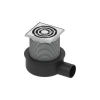 TECE TECEdrainpoint S50 трап низкий горизонтальный Хром матовый 3601050