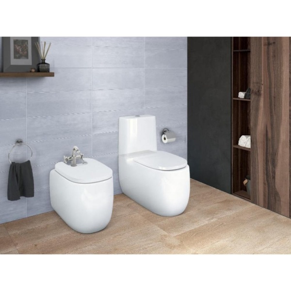 Крышка для биде Roca Beyond Soft Close белая 