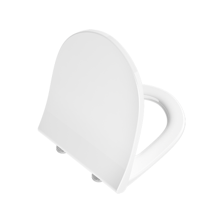 Тонкое сиденье для унитаза  Vitra Sento, микролифт