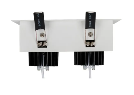 Светильник CL-KARDAN-S180x102-2x9W Day (WH-BK, 38 deg) (Arlight, IP20 Металл, 3 года)