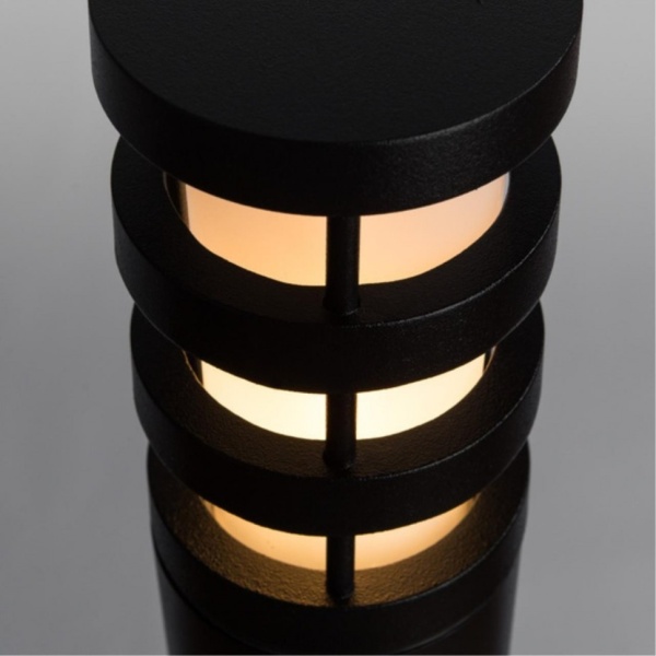 Уличный наземный светильник Arte Lamp A8371PA-1BK PORTICA IP44 под лампу 1xE27 40W