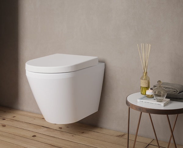 Подвесной безободковый унитаз  Vitra Integra Round