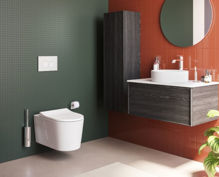 Инновационный безободковый унитаз VitrA Nest QuantumFlush c ламинарным потоком