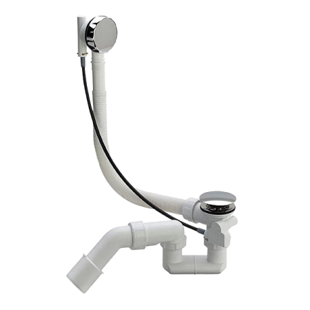 Сифон для ванн с переливом, с донным клапаном Vitra Leg Set