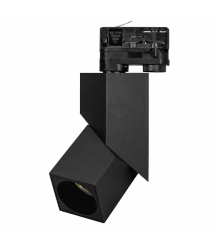 Светильник LGD-TWIST-TRACK-4TR-S60x60-12W Day4000 (BK, 30 deg) (Arlight, IP40 Металл, 3 года) 