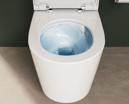 Инновационный безободковый унитаз VitrA Nest QuantumFlush c ламинарным потоком