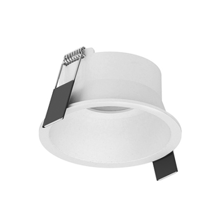 Technolight Рамка Софт 85 круглая RAL 9016 белая