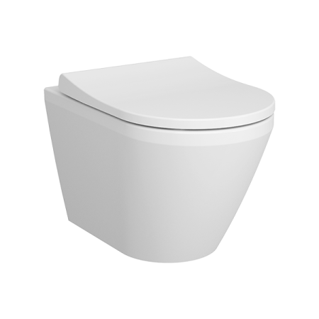 Подвесной безободковый унитаз  Vitra Integra Round