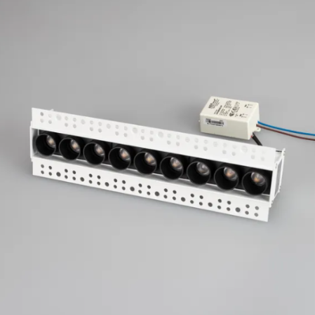 Светильник MS-ORIENT-BUILT-TRIMLESS-TC-S38x277-20W Day4000 (WH-BK, 30 deg, 230V) (Arlight, IP20 Металл, 5 лет) 