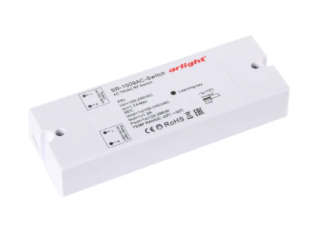 Контроллер-выключатель SR-1009AC-SWITCH (230V, 1.2A) (Arlight, IP20 Пластик, 3 года)